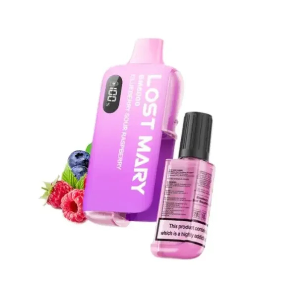 GRAND GROUPE : LOST MARY BM 6000 BLUEBERRY SOUR RASPBERRY