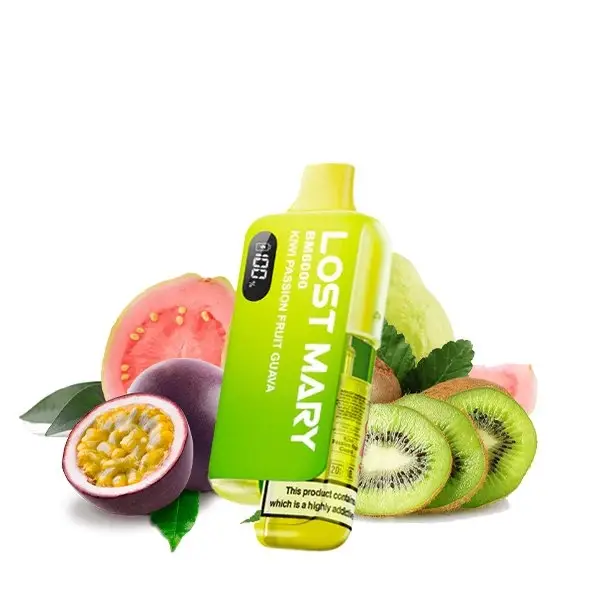 GRAND GROUPE : LOST MARY BM 6000 KIWI PASSION GUAVA