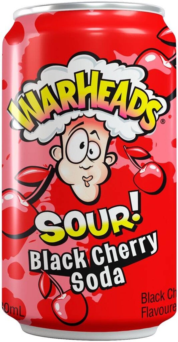 PRO : WARHEADS CHERRY BLACK SODA