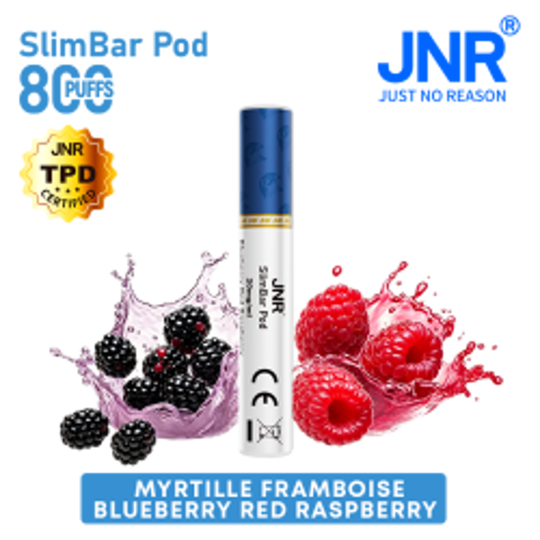 PRO : POD (x3) JNR SLIME BAR BLUEBERRY RED RASPBERRY