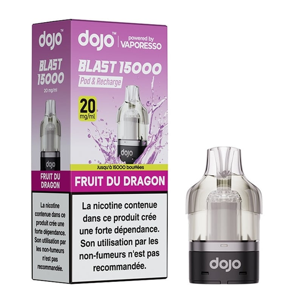 PRO : POD VAPORESSO DOJO BLAST 15 K FRUIT DU DRAGON