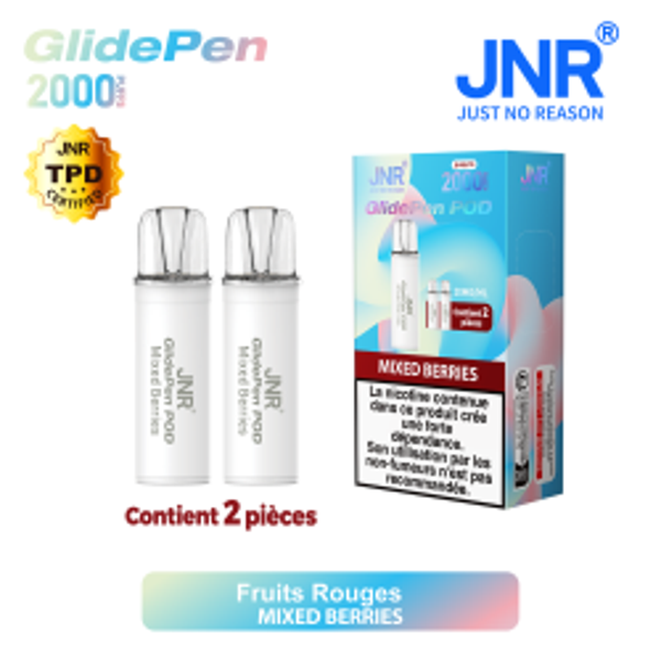 PRO : POD (x2) JNR GLIDE PEN PRO MIXED BERRIES
