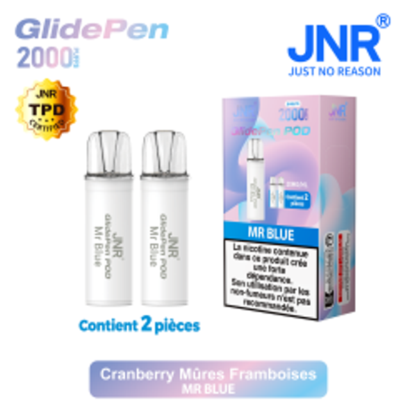 PRO : POD (x2) JNR GLIDE PEN PRO MR BLUE