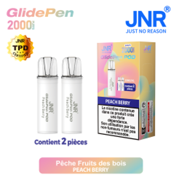 PRO : POD (x2) JNR GLIDE PEN PRO PEACH BERRY