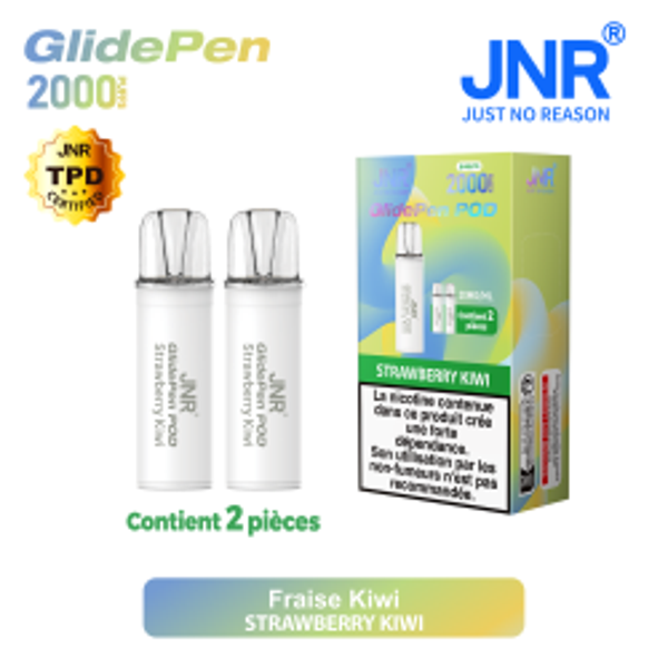 PRO : POD (x2) JNR GLIDE PEN PRO STRAWBERRY KIWI