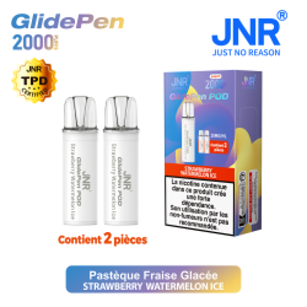PRO : POD (x2) JNR GLIDE PEN PRO STRAWBERRY WATERMELON ICE