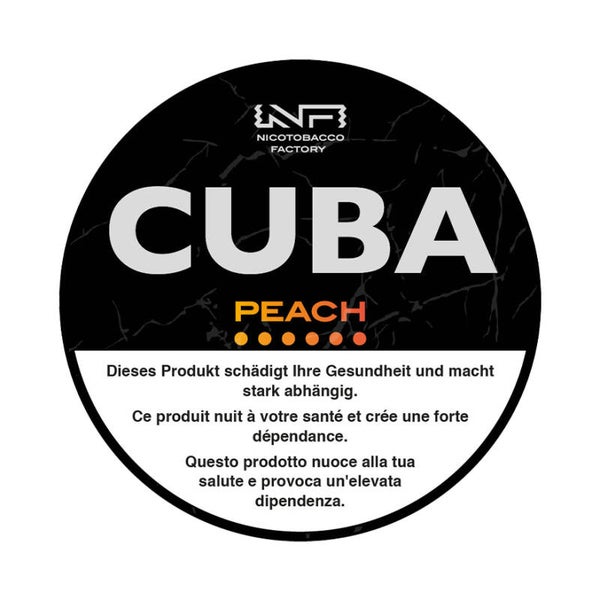 PRO SHOP : CUBA BLACK PEACH