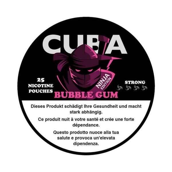 PRO : CUBA NINJA BUBBLE GUM