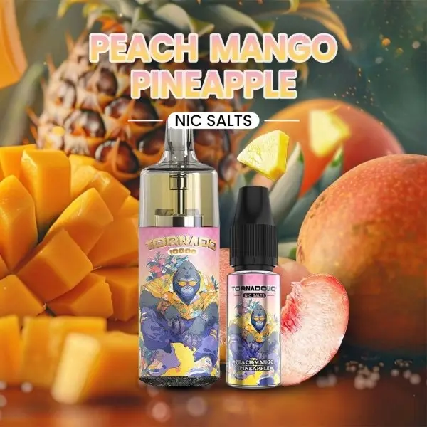 GRAND GROUPE : GOBAR TORNADO 10 K PEACH MANGO PINEAPPLE
