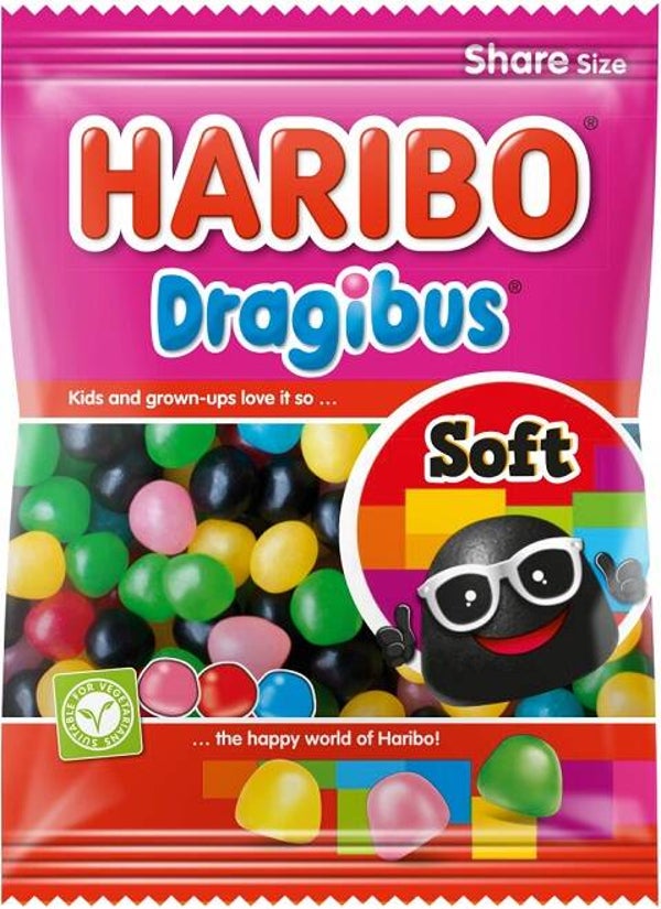 PRO : HARIBO DRAGIBUS SOFT 120 GR