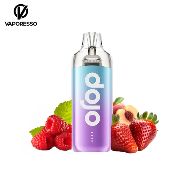 PRO : KIT VAPORESSO DOJO BLAST 15 K FRAMBOISE-PÊCHE-FRAISE
