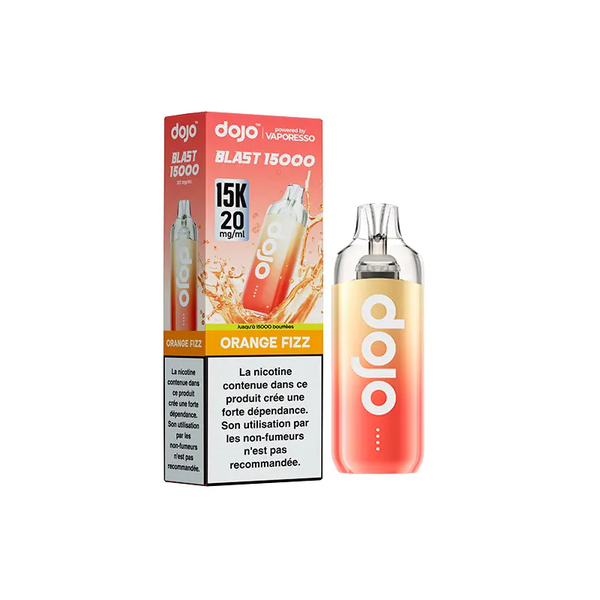 PRO : KIT VAPORESSO DOJO BLAST 15 K ORANGE FIZZ