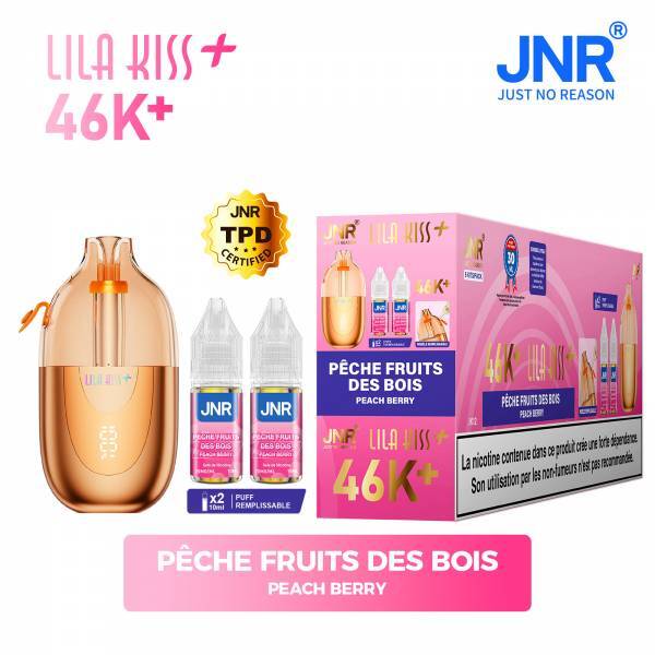 PRO : JNR LILA KISS + 46 K PEACH BERRY