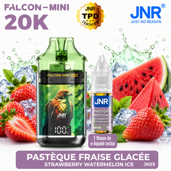 PRO : MINI FALCON 20 K STRAWBERRY WATERMELON ICE