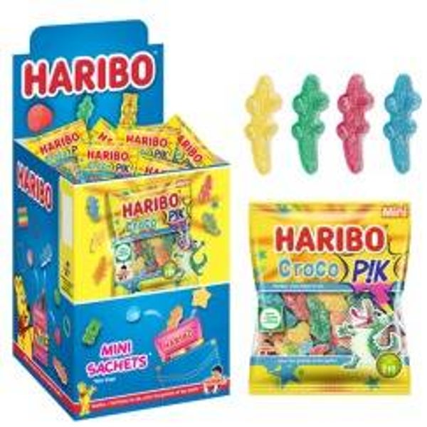 PRO : HARIBO MINI CROCO P!K 40 GR