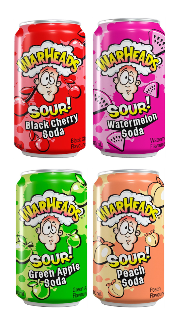 PRO : WARHEADS  SODA MIX