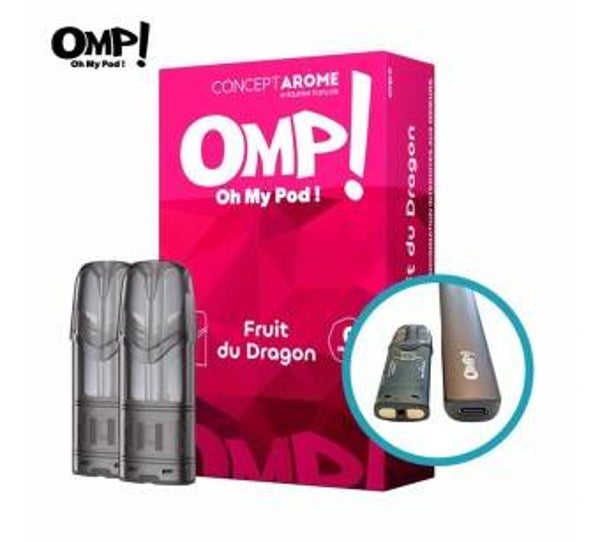 PRO SHOP : OMP POD (x2) FRUIT DU DRAGON