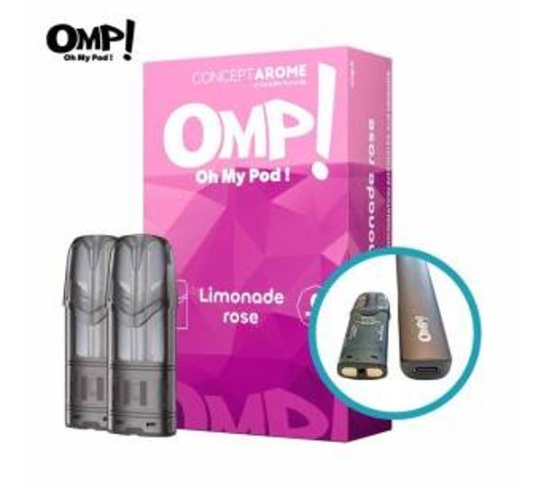 PRO SHOP : OMP POD (x2) LIMONADE ROSE