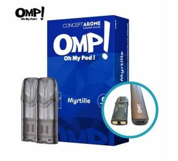 PRO SHOP : OMP POD (x2) MYRTILLE