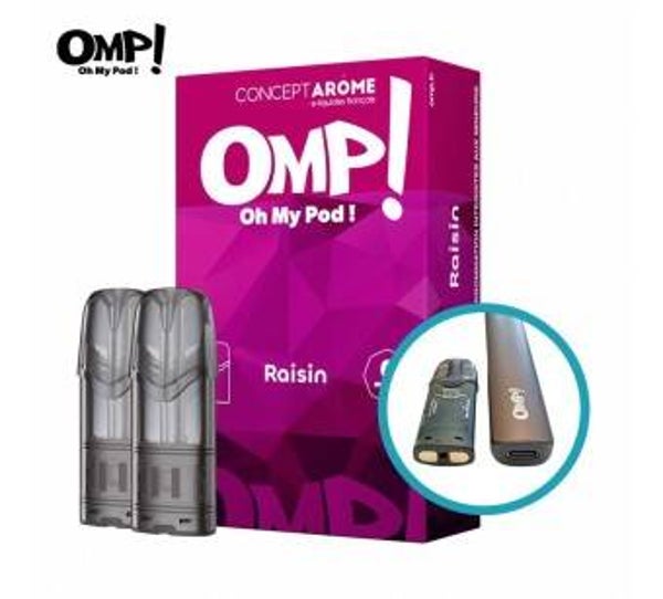 PRO SHOP : OMP POD (x2) RAISIN