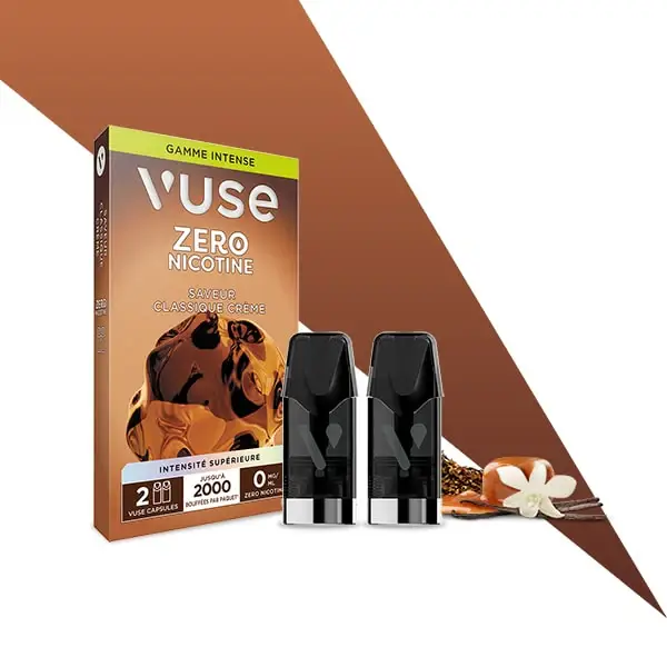PRO SHOP : POD VUSE (X2) CLASSIQUE CREME