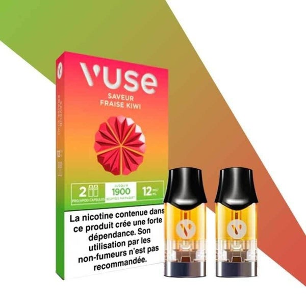 PRO : POD (X2) VUSE FRAISE KIWI