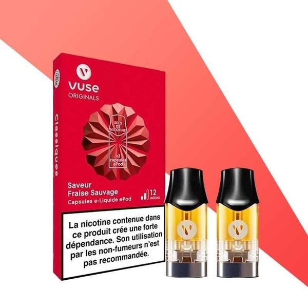 PRO : POD (X2) VUSE FRAISE SAUVAGES