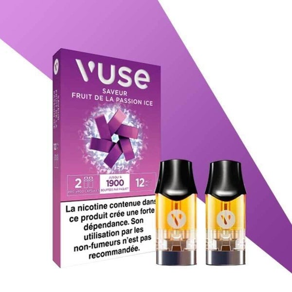 PRO : POD (X2) VUSE FRUIT DE LA PASSION ICE