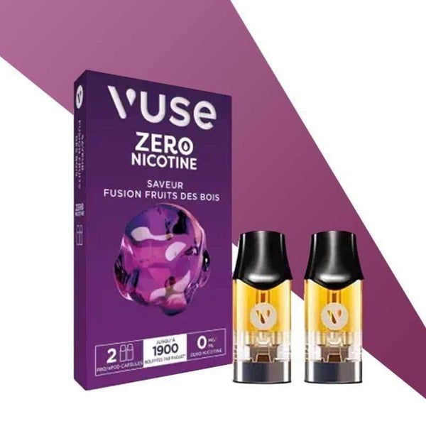 PRO : POD (X2) VUSE FUSION FRUIT DES BOIS