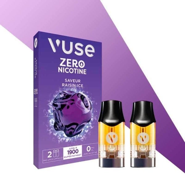 PRO : POD (X2) VUSE RAISIN ICE