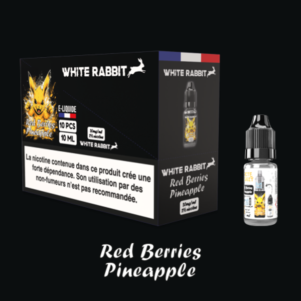 PRO SHOP : LIQUIDE WHITE RABBIT RED BERRIES PINEAPPLE