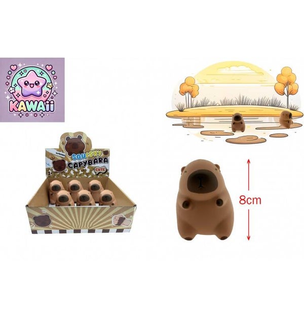 PRO SHOP : CAPYBARA SQUISHY 8 CM