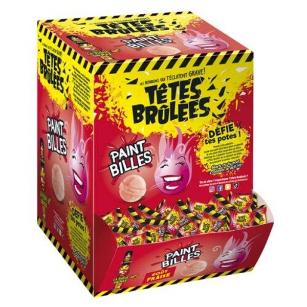 PRO : TÊTES BRÛLEES BILLES FRAISE