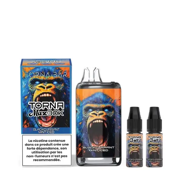 PRO SHOP : TORNA MAX 30 K BLACK CURRAND MINT ICED