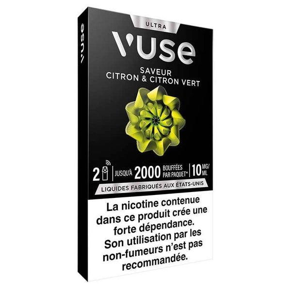 PRO : ULTRA POD (X2) VUSE CITRON & CITRON VERT