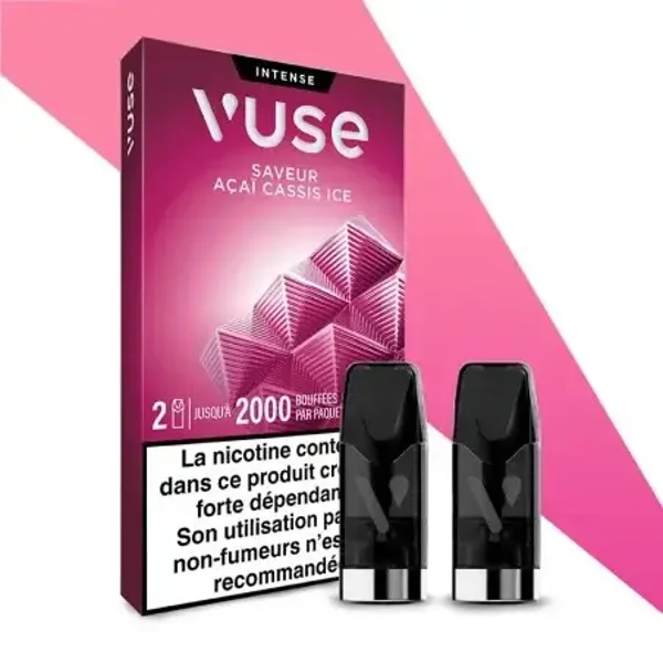PRO SHOP : POD VUSE (X2) CASSIS ACAI