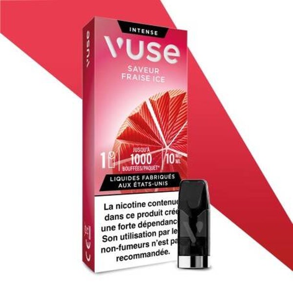 PRO SHOP : POD VUSE RELOAD 1000 FRAISE ICE