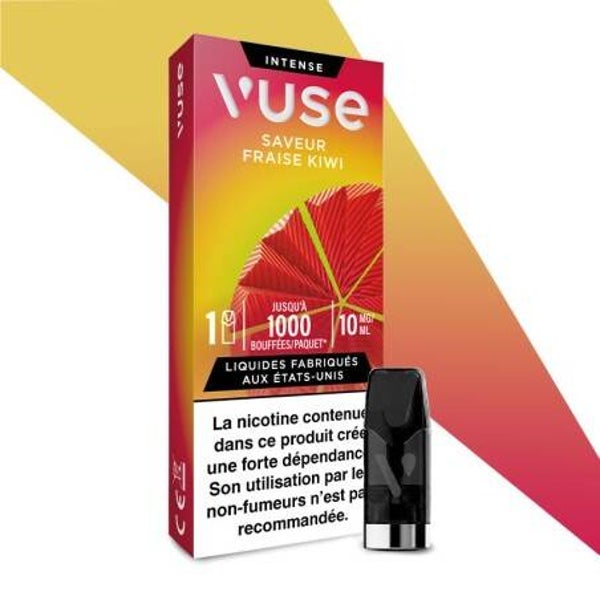 PRO SHOP : POD VUSE RELOAD 1000 FRAISE KIWI