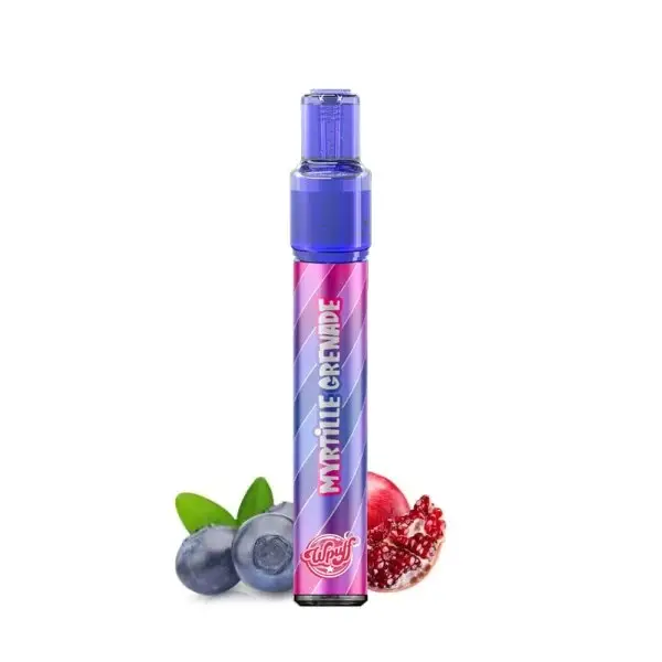 GRANDS GROUPE : KIT WPUFF 2.0 XPERIENCE (x1) MYRTILLE GRENADE