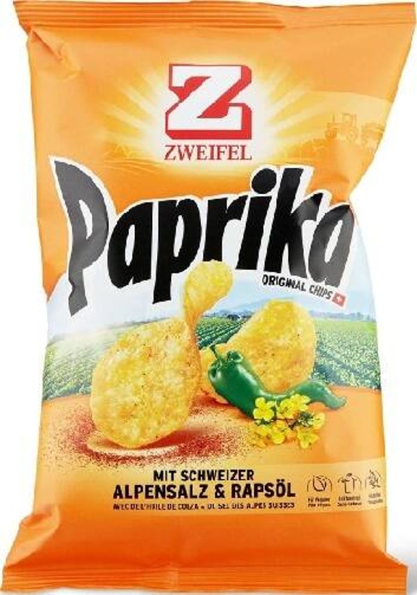 PRO : CHIPS ZWEIFEL PAPRIKA