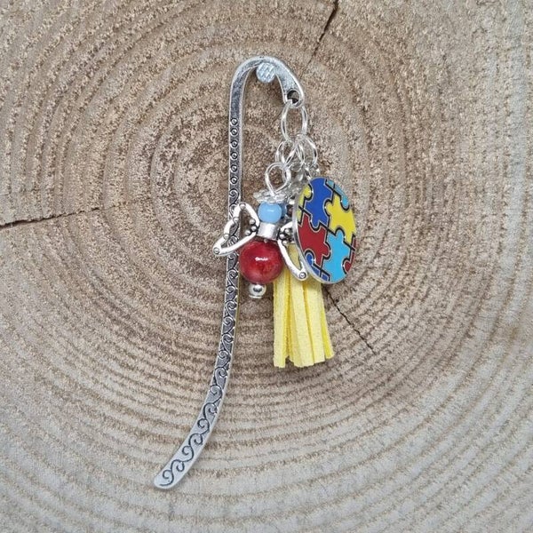 Autisme boekenlegger geel