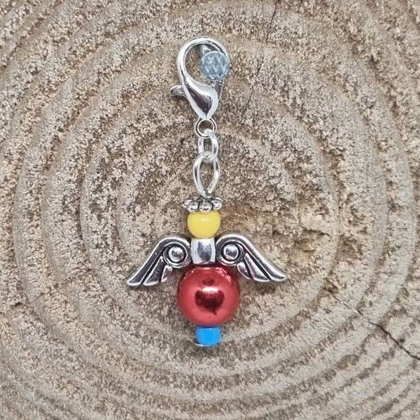 Autisme geluksengel rood