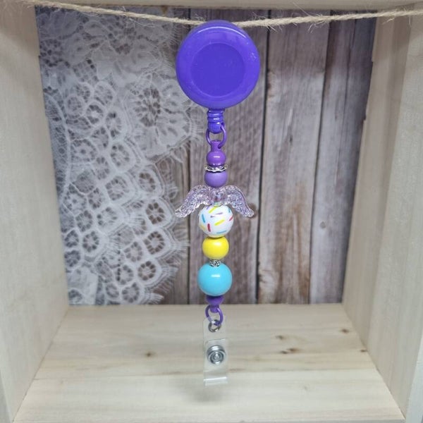 Badgehouder paars