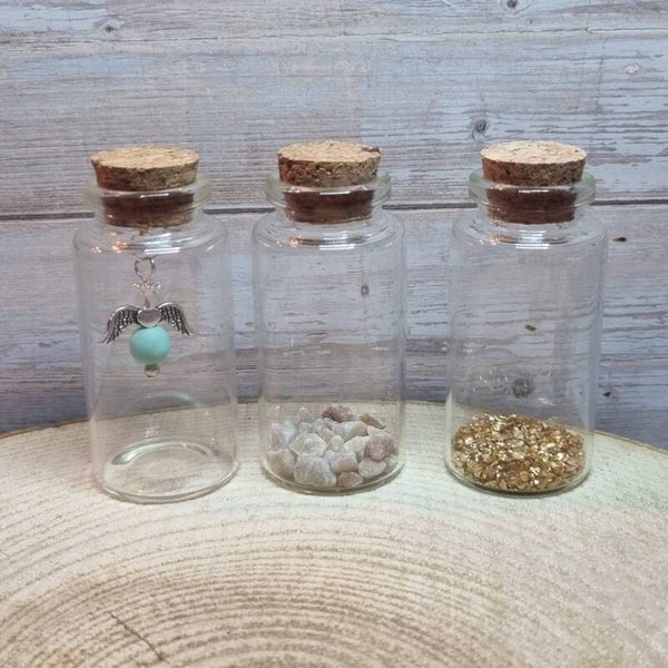 Engeltje in een flesje mint