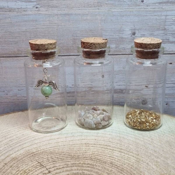 Engeltje in een flesje mint