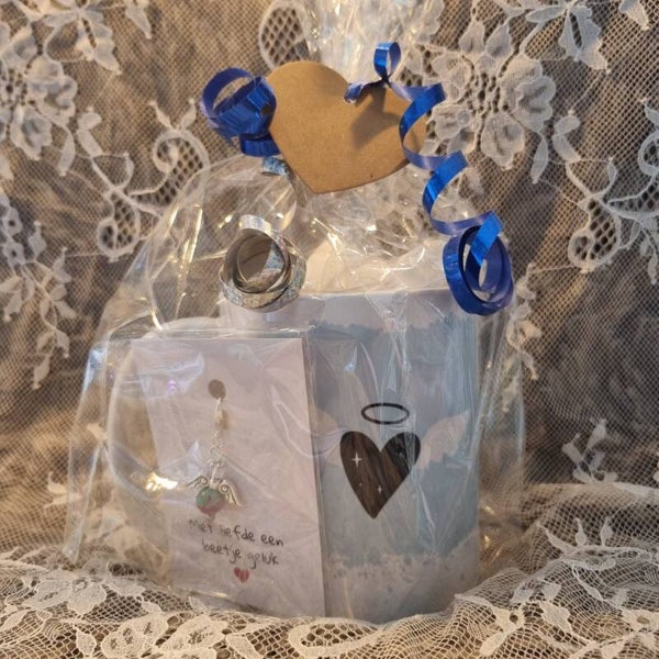 Gelukspakket mok blauw