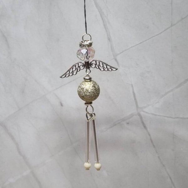 Wiebelbeentjes hanger goud