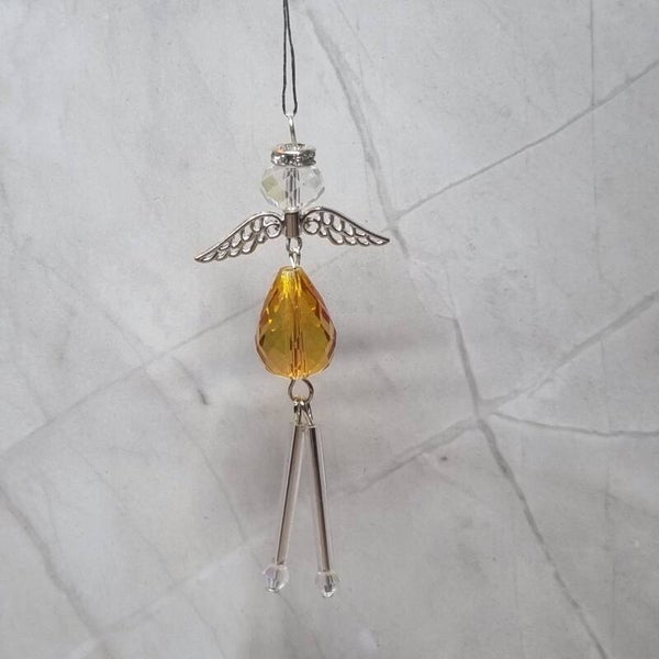 Wiebelbeentjes hanger topaz