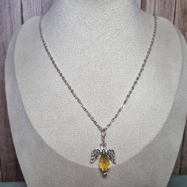 Ketting zilverkleurig bruin