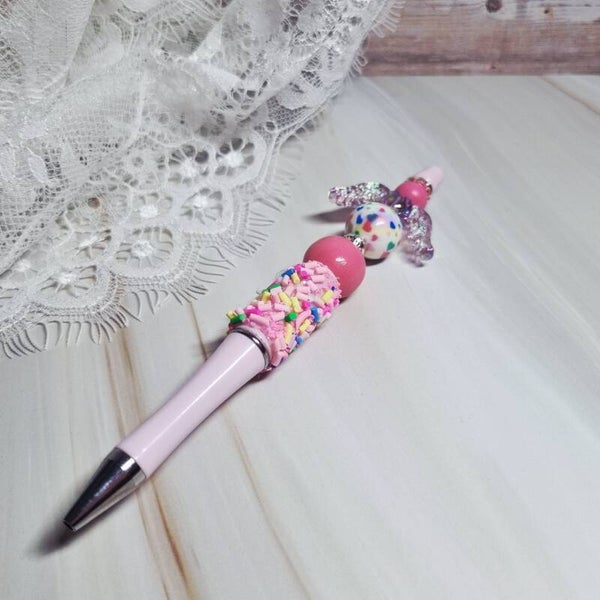 Pen hagelslag roze